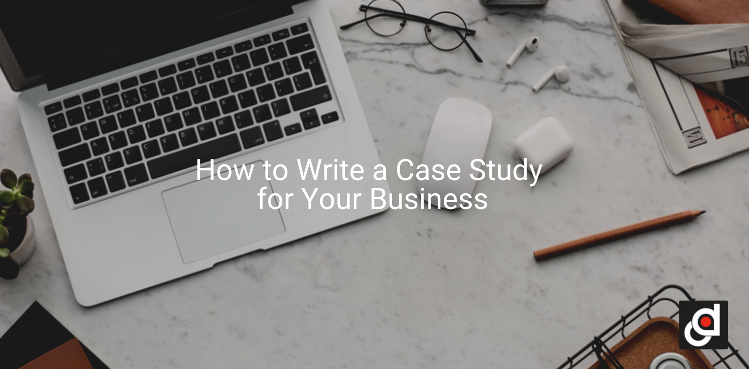 how to write business case study